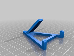 simple phone stand accessories 3d print model - Mito3D
