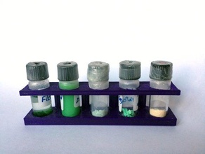 laboratorio de soporte vial customizble física y astronomía la bioquímica química eppendorf titular pellet herramientas el ampolla 3d print model - Mito3D