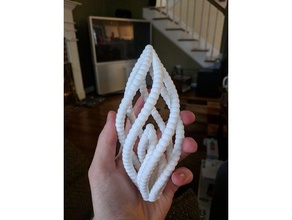 espiral ornamento a arte 3d print model - Mito3D