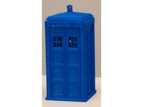 tardis raspberry pi case removeable top light computer doctor led props 2 3 science fiction 3d print model - Mito3D