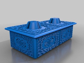 box inspired containers 3d print model - Mito3D