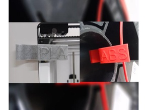 filament klibi 3d yazıcı aksesuarları abs klip filaman pla 3d print model - Mito3D