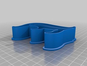 jedes mal sterben cookie-cutter Küche und Esszimmer 3d cookie cutters cutter Ausstechformen 3d print model - Mito3D