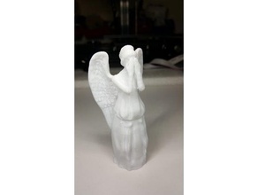 weeping angel whovian remix sculptures drwho 3d print model - Mito3D