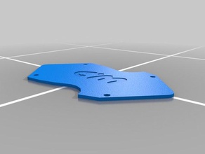 maravilhoso drones ying yang inferior placa de proteção r c veículos yin 3d print model - Mito3D
