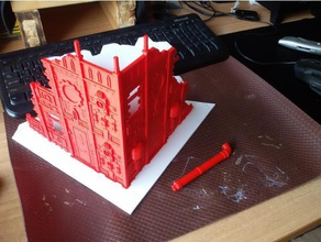 manufactorum fácil de impresión las estructuras edificios 3d print model - Mito3D