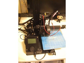 ender láser de la montura cabeza Impresora 3d accesorios cr-10 cr10 grabador el montaje lazer monte 3d print model - Mito3D