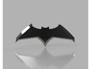 batarang props batman symbol vs superman dceu prop 3d print model - Mito3D