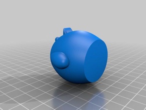 chicken without eggshell art 3d print model - Mito3D