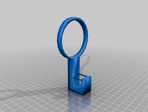 door knob coat hook household supplies 3d print model - Mito3D