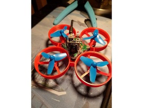 7 mm çığlık r c araçlar inductrix mikro quadcopter küçük bir 3d print model - Mito3D