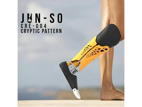 cre-004 cryptic pattern leg prosthesis - idig integrated digital design laboratory department industrial its indonesia people assistive decice technology medical prosthetic 3d print model - Mito3D