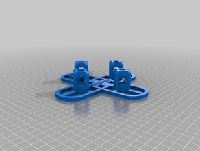 sodastream 4 fach flaschenhalter La impresión en 3d 3d print model - Mito3D