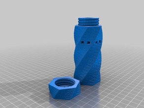 3d slash dice tube print 3d print model - Mito3D