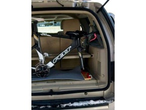 bike fork mount - bolt place sport & outdoors rack spacer 3d print model - Mito3D