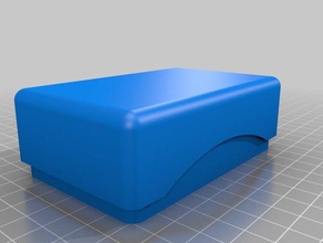 viagem prato de sabão A impressão 3d barra titular soapdish do porta sabonete viajar 3d print model - Mito3D