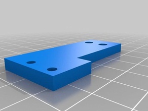 flsun cubo asse y staffa finecorsa Stampante 3d parti 3d print model - Mito3D