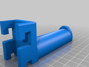ultimaker filament holder long version 3d printer accessories 3d print model - Mito3D