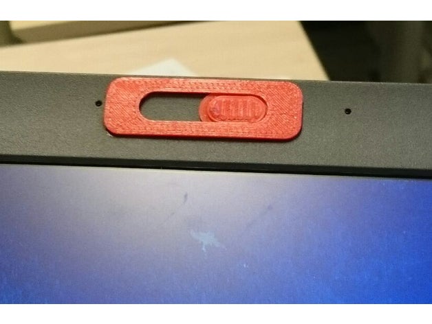 webcam de couverture ordinateur carnet notes sécurité la 3D print model - Mito3D