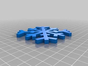 snowflake sculptures blockscadsnowflake 3d print model - Mito3D