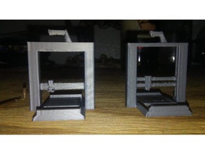 wanhao i3 mini keychain 3d printing printer miniature duplicator 3d print model - Mito3D