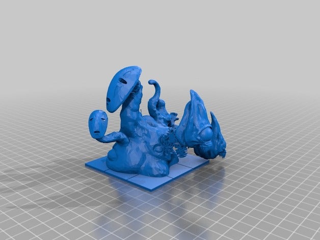 zakinsuzi tyran sur la peur 2 modules de jeux lune onyx chemin opp rpg esprit loup-garou abandonné 3D print model - Mito3D