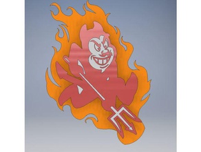 arizona state sun devil mascot 3d printing arizonastate football asu 3d print model - Mito3D