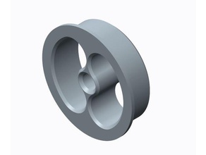adaptateur bobine filament roll-hub - 54mm 3d Drucker Zubehör 3d print model - Mito3D