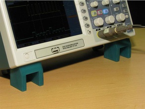 give your 'scope more slope electronics angle extender feet foot hantek oscilloscope riser scope 3d print model - Mito3D