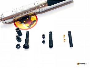 m2 & m3 nut screwdriver bit es120 - 4mm hex shank tools 3d print model - Mito3D