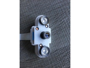 raspberry pi câmera de visão noturna montagem corte infravermelho suporte a câmara webcam 3d print model - Mito3D