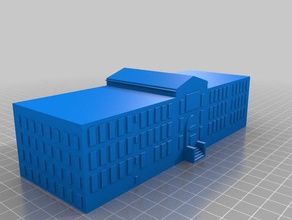 steinmetz bina scsd binalar ve yapılar 3d print model - Mito3D
