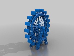 la grande roue wien-prater de vienne bâtiments et structures prater wien 3d print model - Mito3D