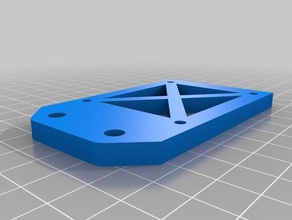 mosfet çerçeve mount am8 remix 3d yazıcı aksesuarları 3d print model - Mito3D