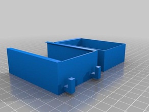 skadis kleine Schublade Werkzeug-Halterungen & - Boxen ikea hack 3d print model - Mito3D