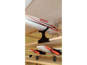 ıvar shelf gövde desteği r c araçlar ıkea rc uçak destek 3d print model - Mito3D
