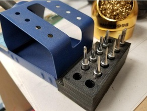 solder tip holder electronics magnets soldering iron 3d print model - Mito3D