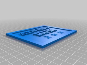 alvins rum A impressão 3d 3d print model - Mito3D