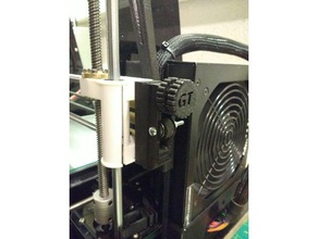 anet a8 sturdy x-belt tensioner gt 3d printer parts belt greenthing 3d print model - Mito3D