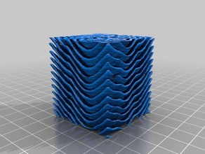 swirly Bildsequenz xy-Zeit-Diagramm Mathe-Kunst 3d print model - Mito3D
