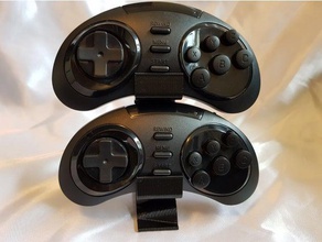 sega genisis mega drive flashback controlador inalámbrico titular juegos de video atgames el soporte del pie genesis 3d print model - Mito3D