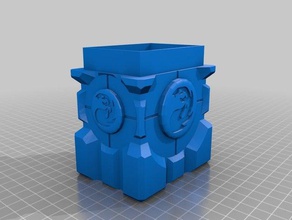 monored - companion single deck box toy & game accessories mtg edh 3d print model - Mito3D