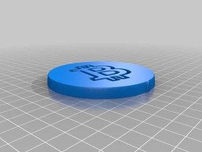 bitcoin cash logo coins & badges 3d print model - Mito3D