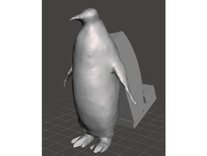 pinguim porta-lápis A impressão 3d modelo animal pássaro aves 3d print model - Mito3D