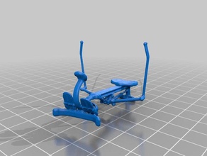 kürek makinesi spor ve açık hava 3d print model - Mito3D