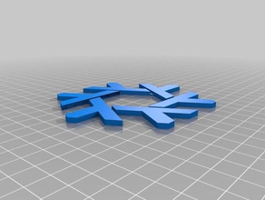 nixos logo segni e loghi 3d print model - Mito3D