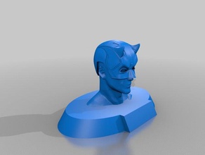 daredevil busto las esculturas 3d print model - Mito3D
