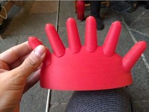 6 un doigt de la main l'affichage bijoux 3d print model - Mito3D