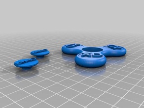 lmao fidget spinner obturations jouets mécaniques l'agitation mécanique jouet 3d print model - Mito3D