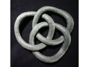 borromean rings math sagemath 3d print model - Mito3D